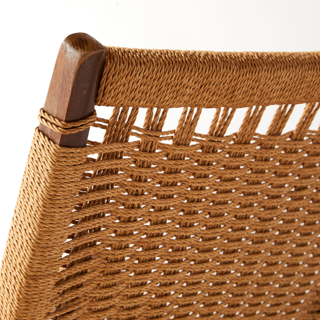 Vintage Folding Rope Chair