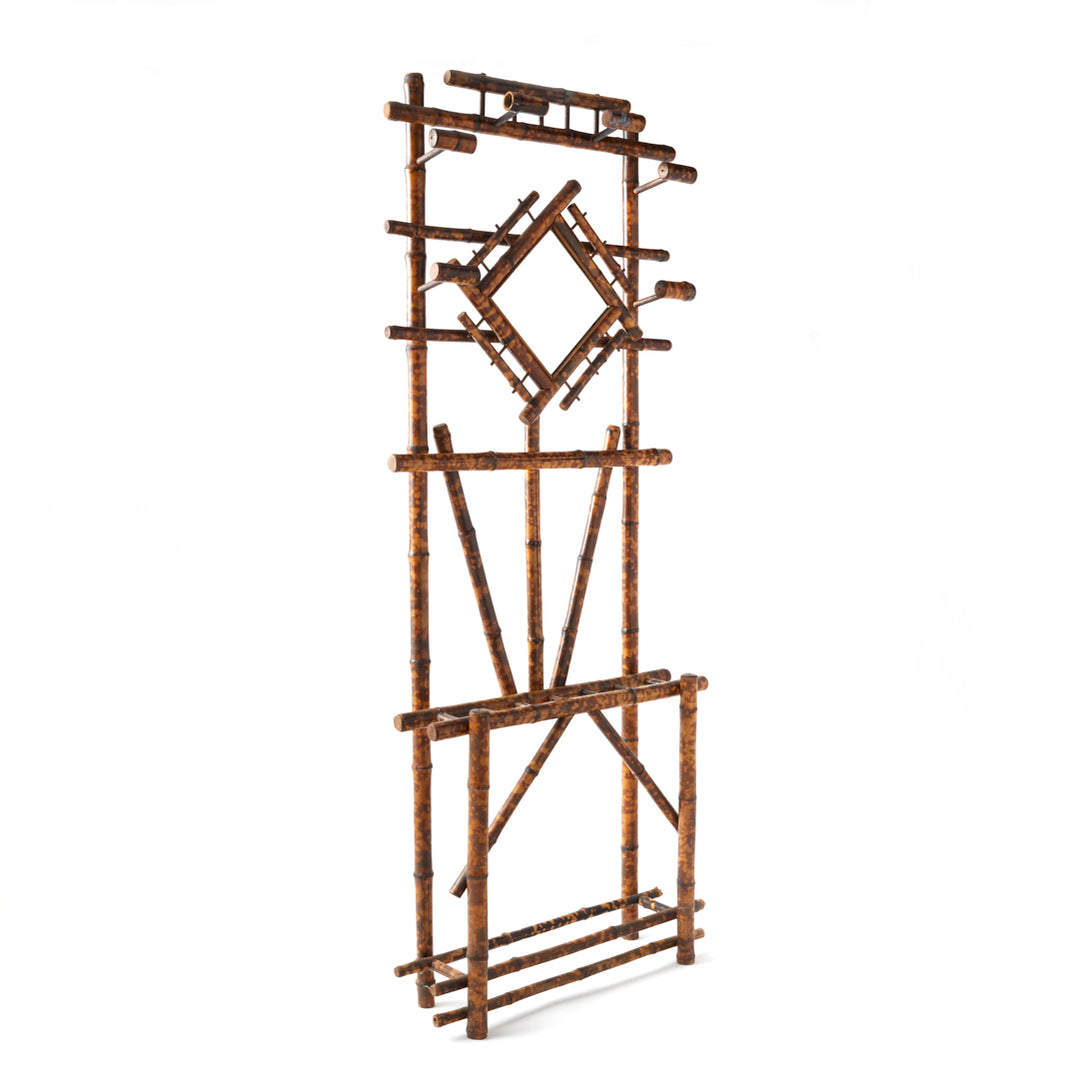 Vintage Bamboo Hall Tree