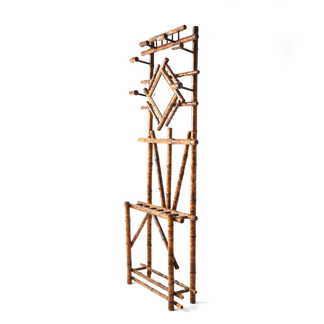 Vintage Bamboo Hall Tree