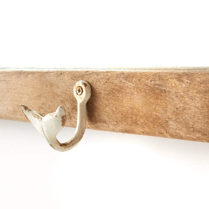 Vintage Whale Tail Hook Mirror