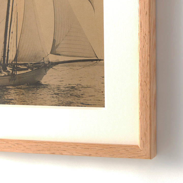 Vintage Yachting Photograph
