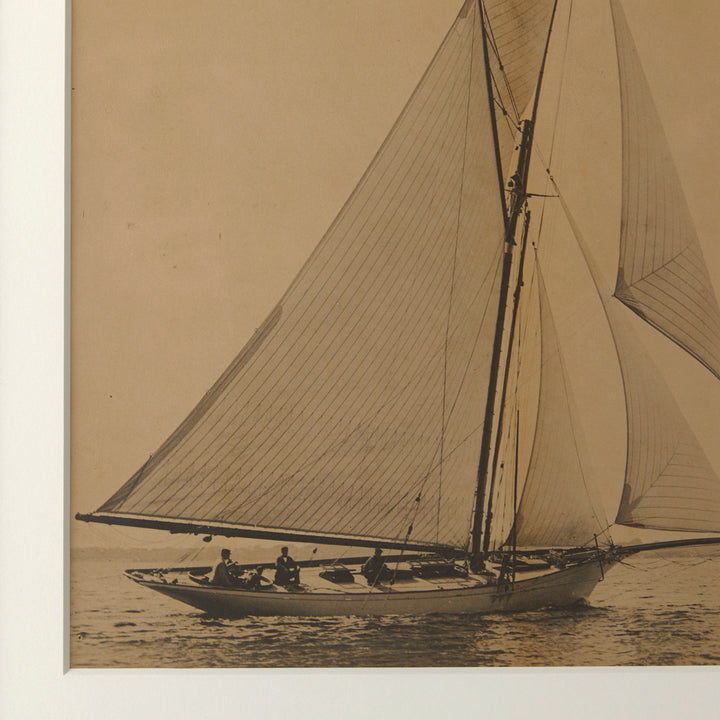 Vintage Yachting Photograph
