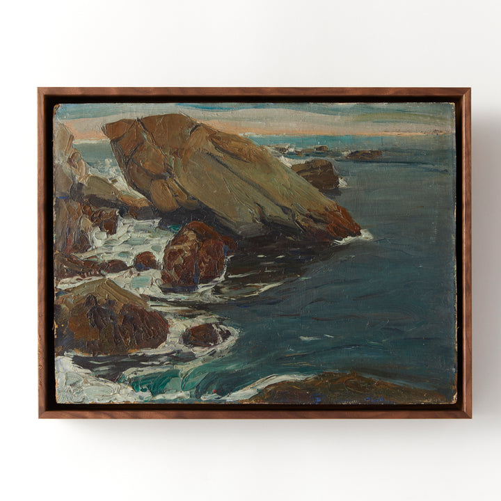 Vintage Seascape Painting