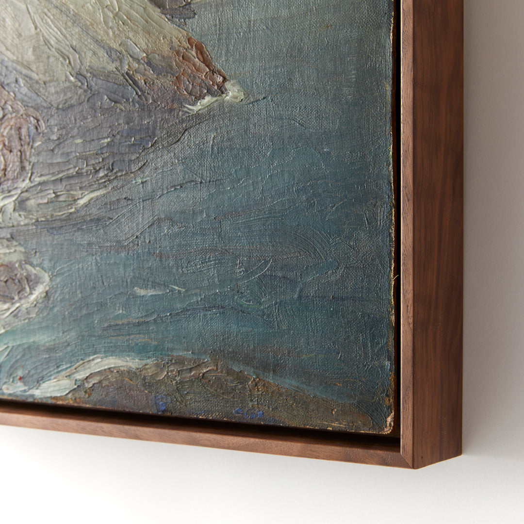 Vintage Seascape Painting