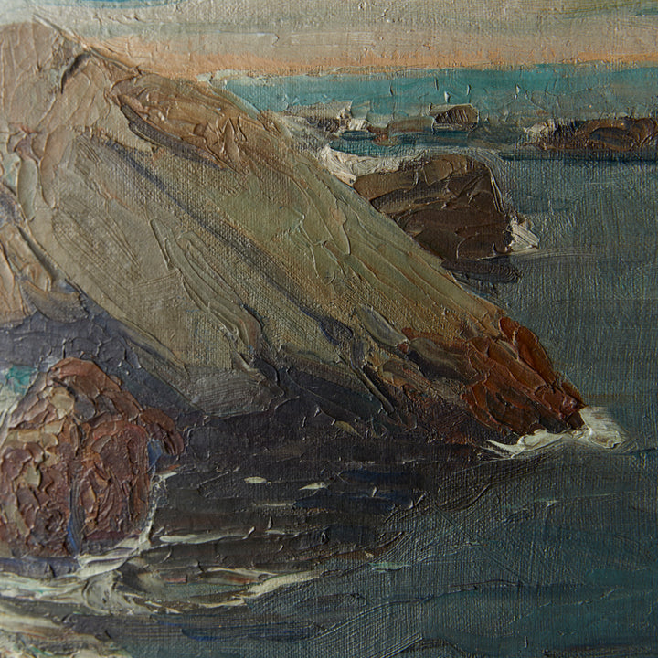 Vintage Seascape Painting