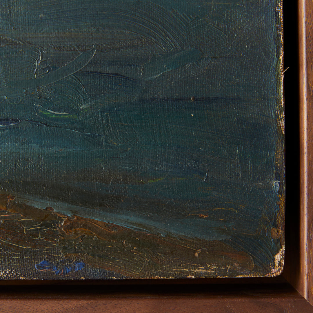 Vintage Seascape Painting