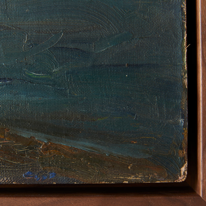 Vintage Seascape Painting
