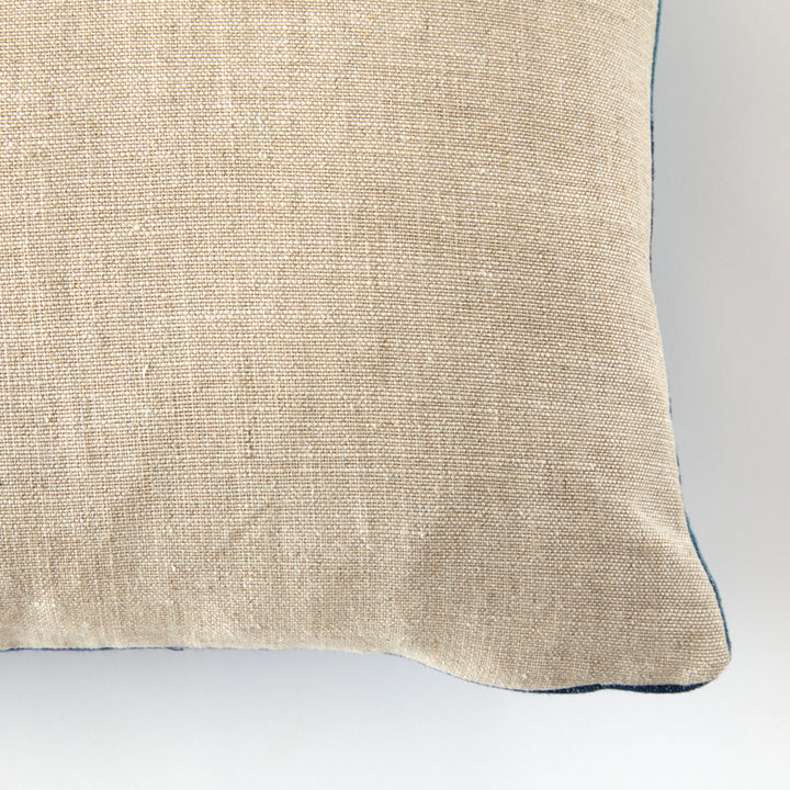 Vintage Japanese Plaid Cotton Pillow