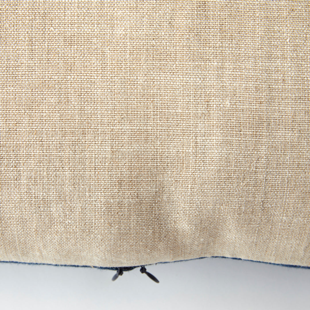 Vintage Japanese Plaid Cotton Pillow