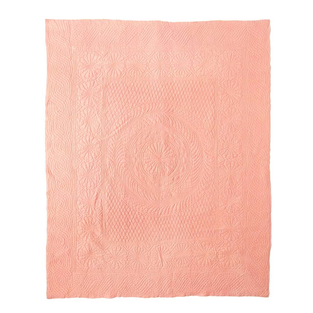 Vintage Marigold Matelassé Coverlet