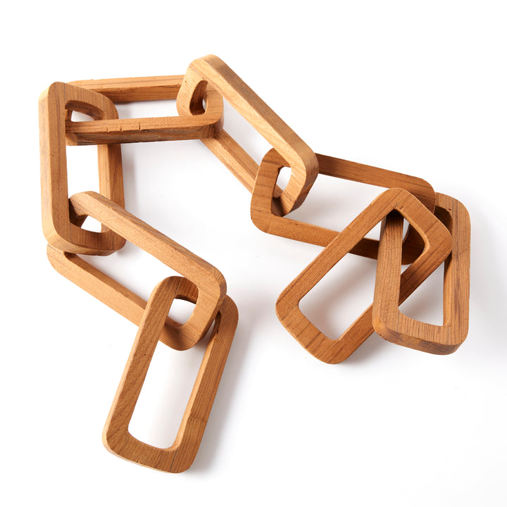 Vintage Hand-Carved Chain