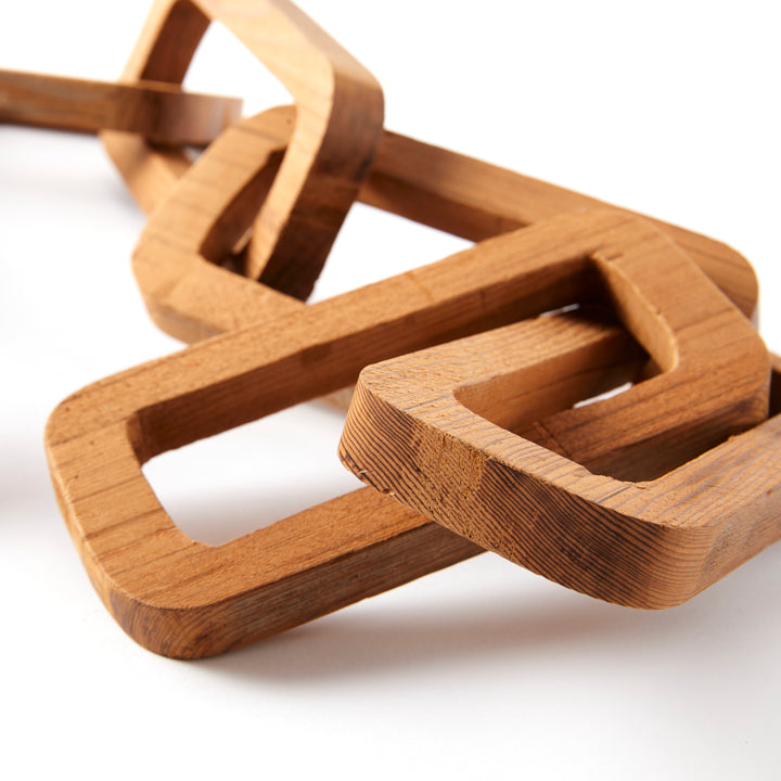 Vintage Hand-Carved Chain