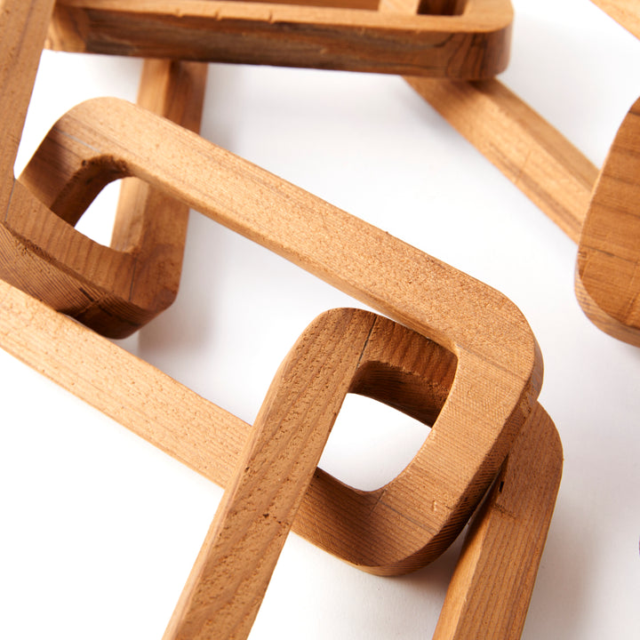 Vintage Hand-Carved Chain