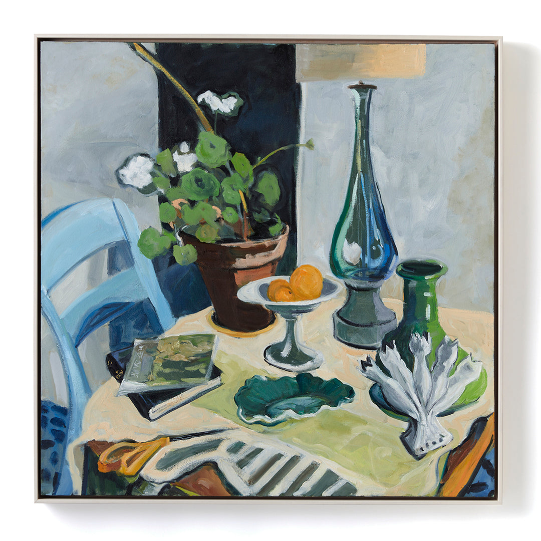 Mary Breneman, White Geranium