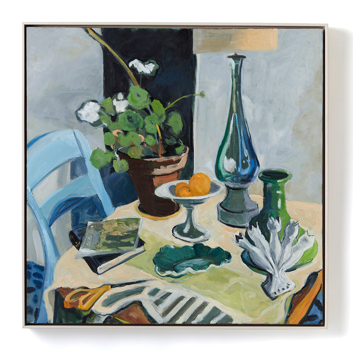 Mary Breneman, White Geranium