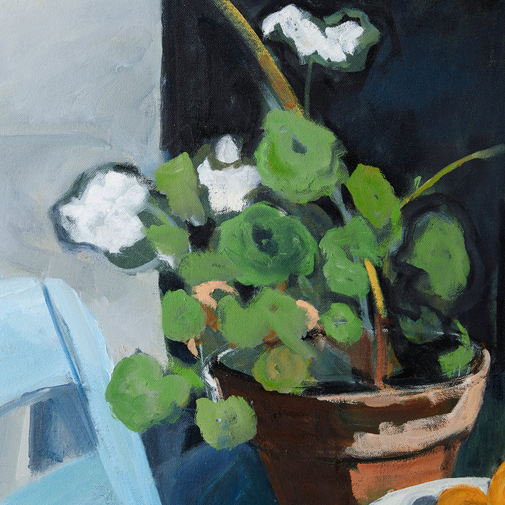 Mary Breneman, White Geranium
