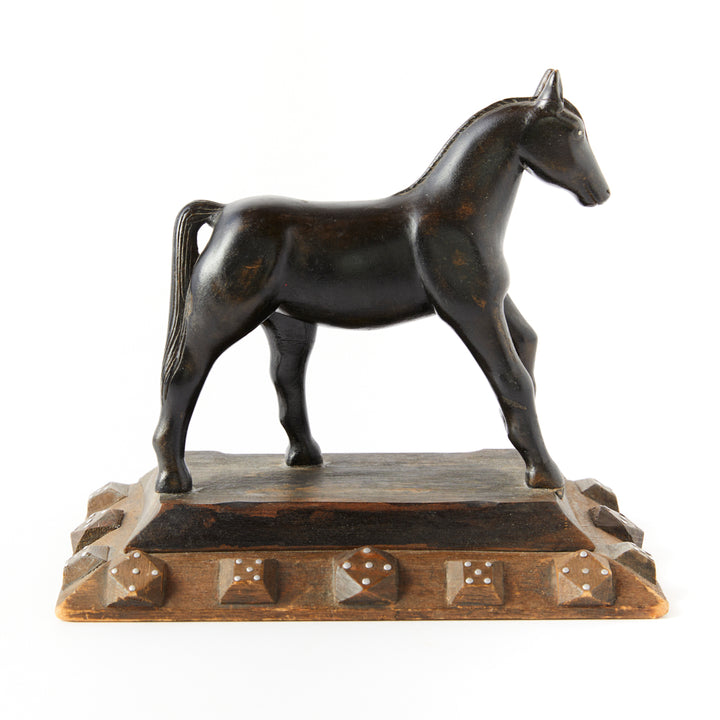 Folk Art Carved Horse, c. 1920-1940