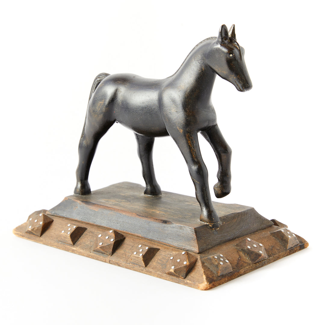 Folk Art Carved Horse, c. 1920-1940