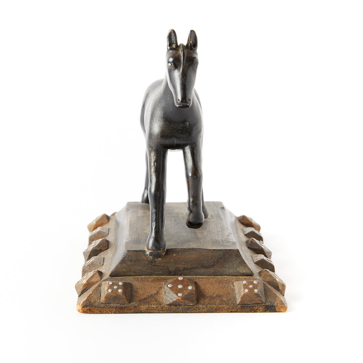 Folk Art Carved Horse, c. 1920-1940