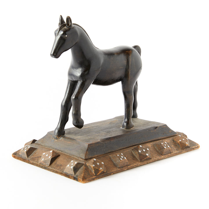 Folk Art Carved Horse, c. 1920-1940