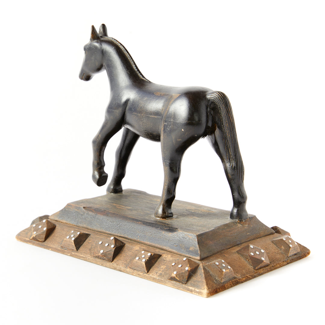 Folk Art Carved Horse, c. 1920-1940