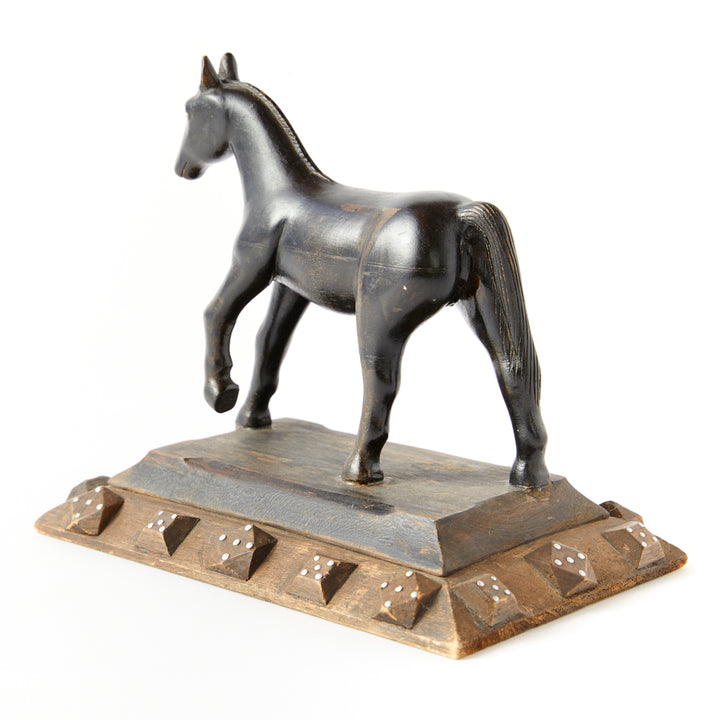 Folk Art Carved Horse, c. 1920-1940
