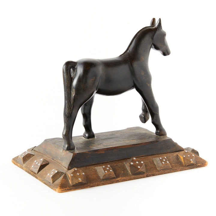 Folk Art Carved Horse, c. 1920-1940
