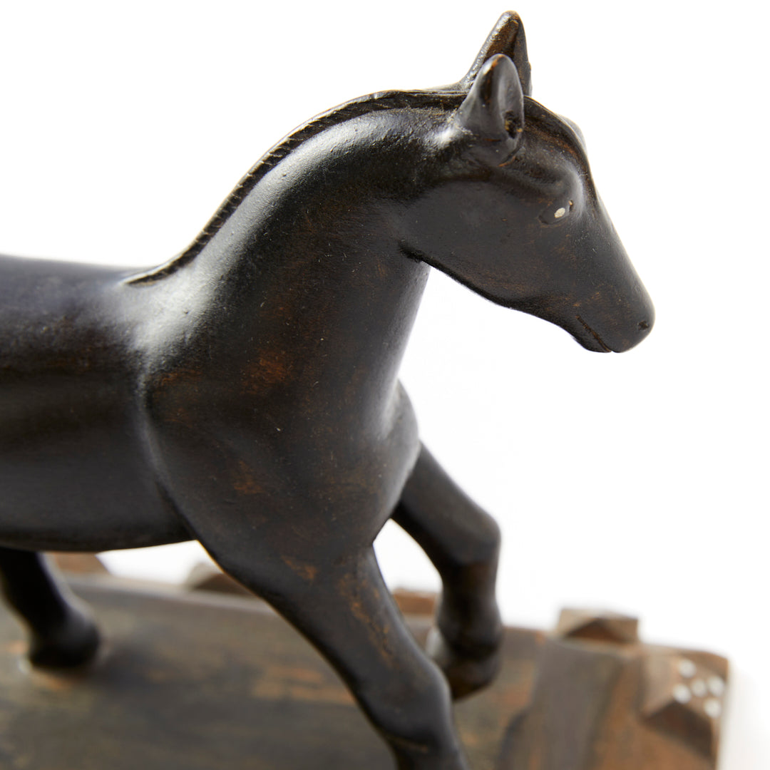 Folk Art Carved Horse, c. 1920-1940
