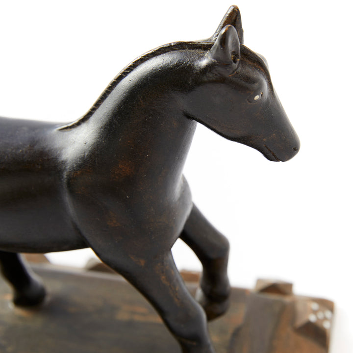 Folk Art Carved Horse, c. 1920-1940
