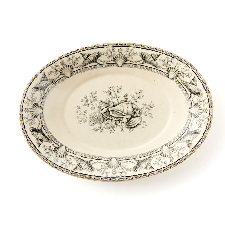 Staffordshire Transferware "Nantasket" Plate