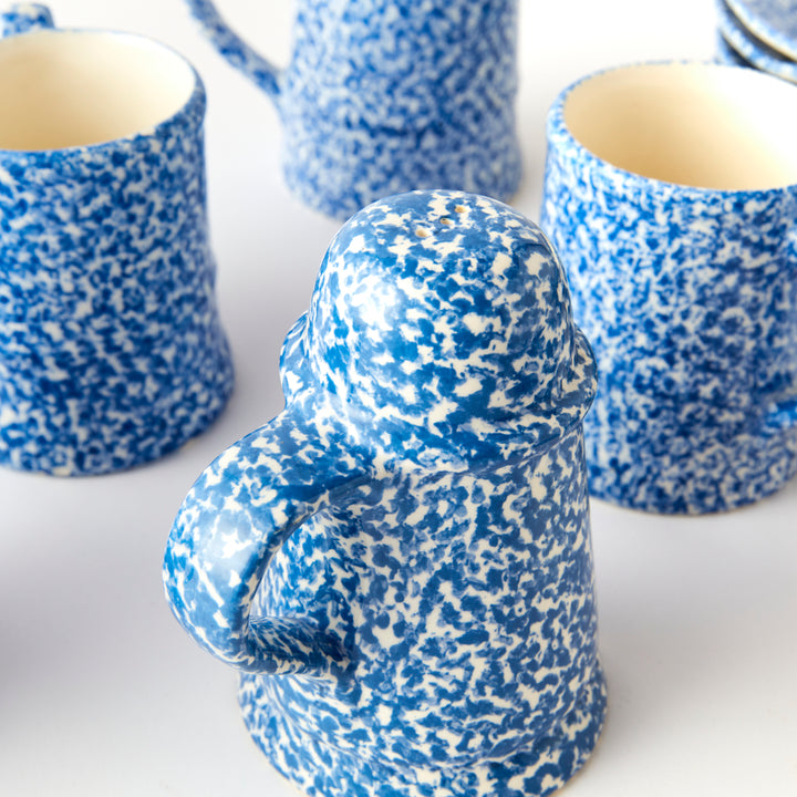 Vintage Spongeware Table Setting