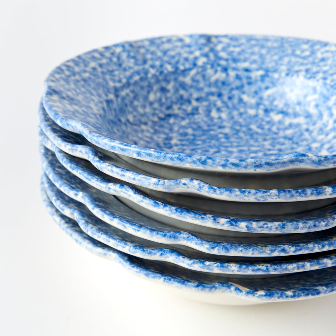 Vintage Spongeware Table Setting