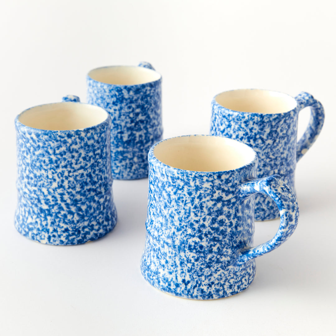 Vintage Spongeware Table Setting