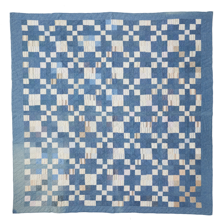Cross in the Square Quilt, circa 1880-1900