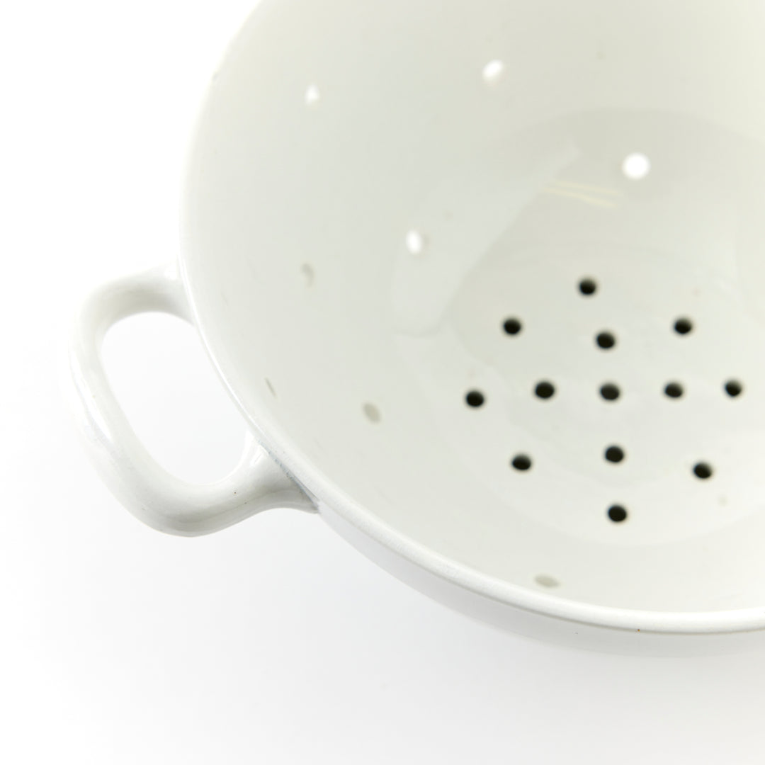 Antique Dutch Creamware Strainer
