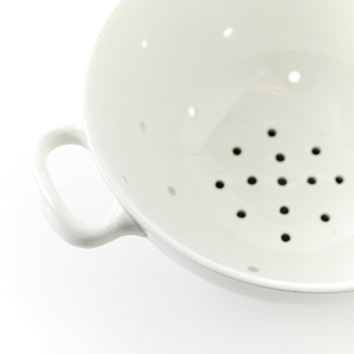 Antique Dutch Creamware Strainer