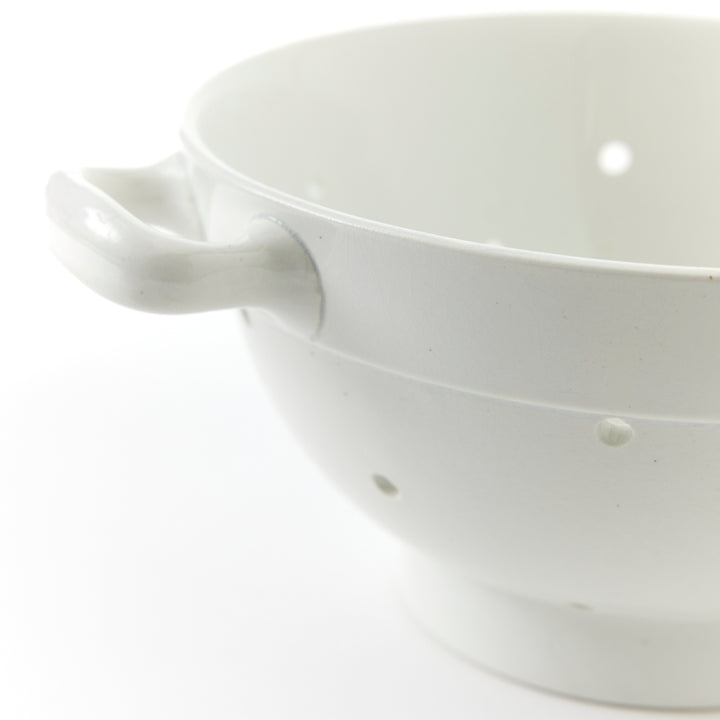 Antique Dutch Creamware Strainer