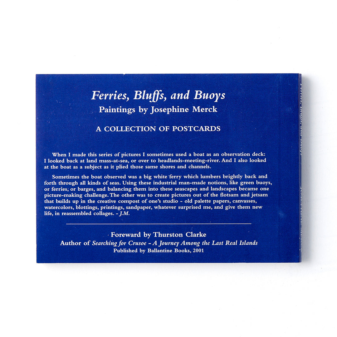 Josie Merck, Ferries, Bluffs and Buoys Postcard Book