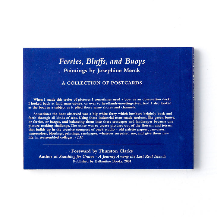 Josie Merck, Ferries, Bluffs and Buoys Postcard Book