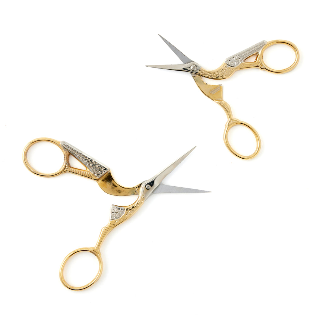 Gold-Plated Crane Scissors – Tori Jones Studio