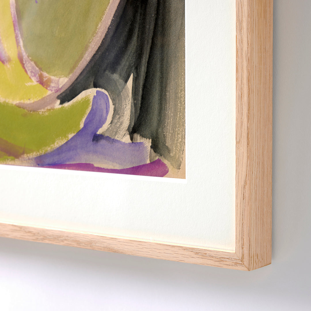 Framed Abstract 1 by E. J. Hartmann, 1965