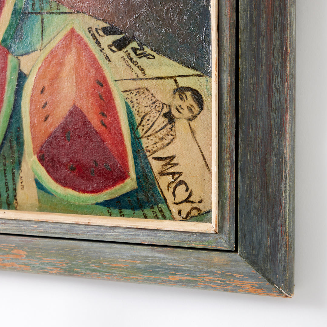 R. H. Jelinek, Vintage Watermelon Painting, 1955