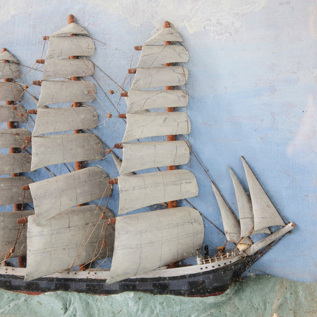 Vintage Sailboat deals Diorama