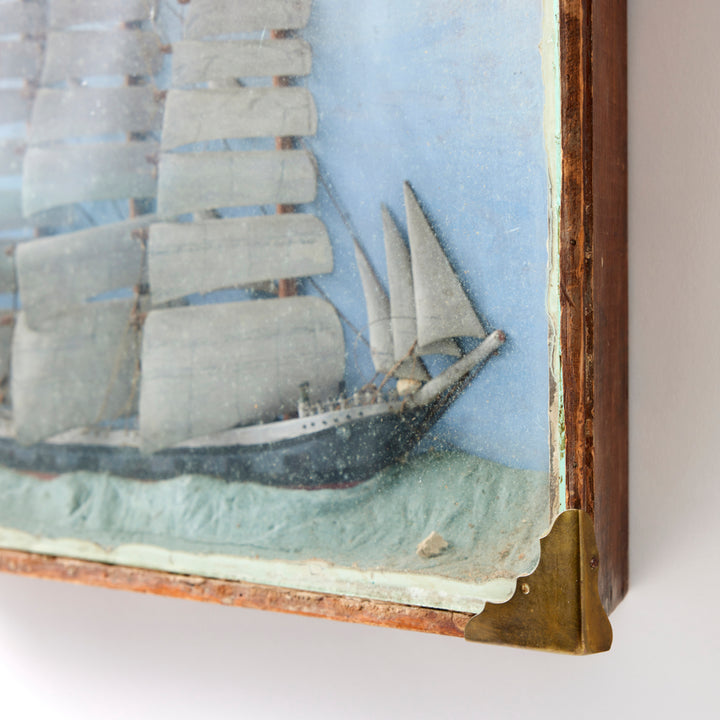 Antique Ship Diorama, c. 1890’s
