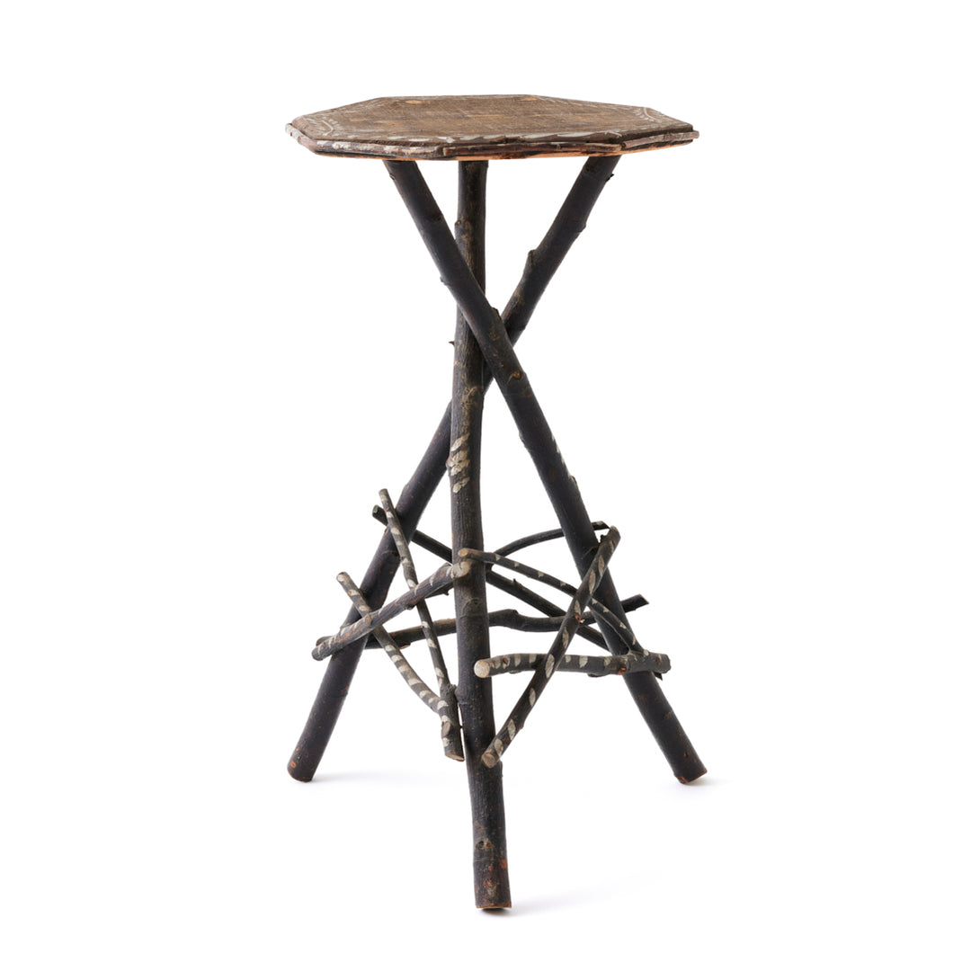 Vintage Adirondack Style Drinks Table