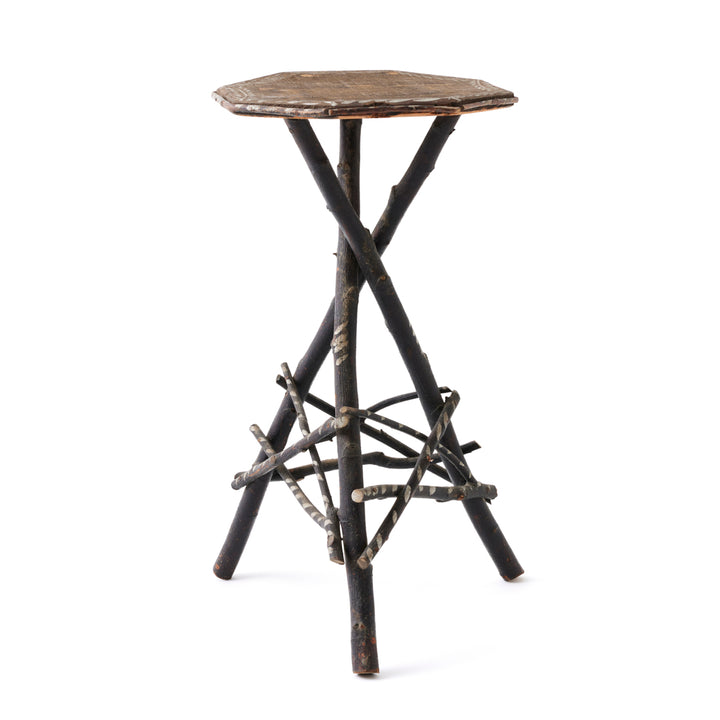 Vintage Adirondack Style Drinks Table