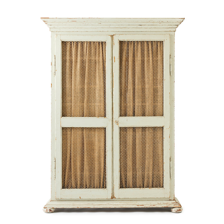 Antique Painted Wardrobe