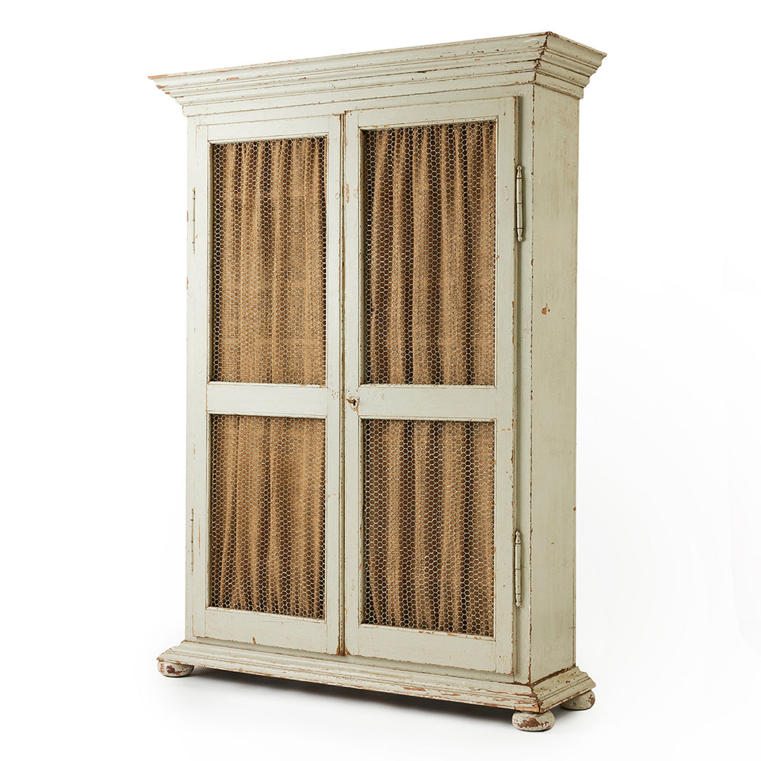 Antique Painted Wardrobe