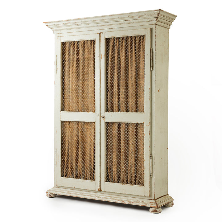 Antique Painted Wardrobe