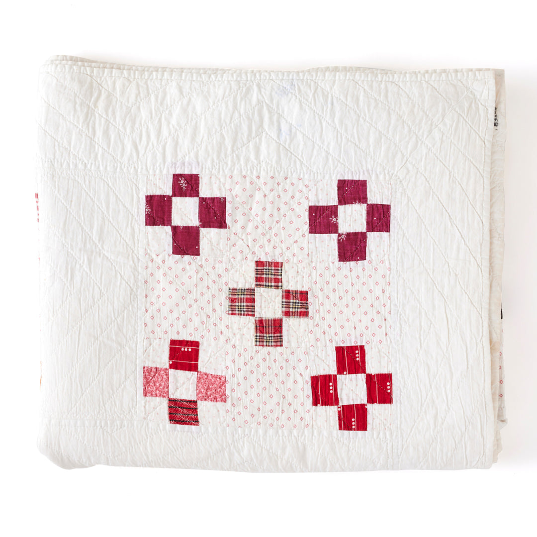 Double Nine Patch Quilt, c. 1910